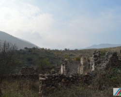 Ermənistan 28 abidəni tamamilə dağıdıb - Fotolar