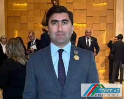 Bayram Aslanov “Heydər Əliyevin 100 illiyi” yubiley medalı ilə təltif edilib - Fotolar